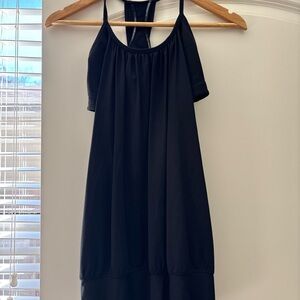 lululemon athletica Black Tank Top w/ Built In Sports Bra